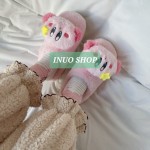 Zapatilla kawaii cálida, para adolescentes y mujeres,